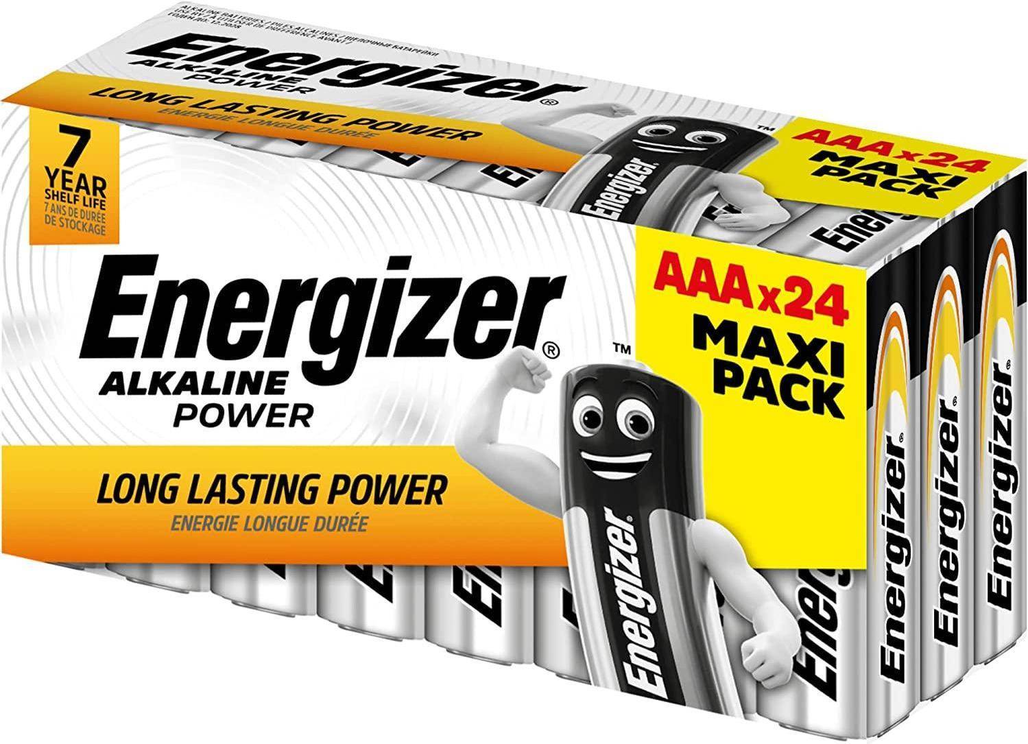 Energizer Power Micro (AAA)-Batterie Alkali-Mangan 1.5 V 24 St