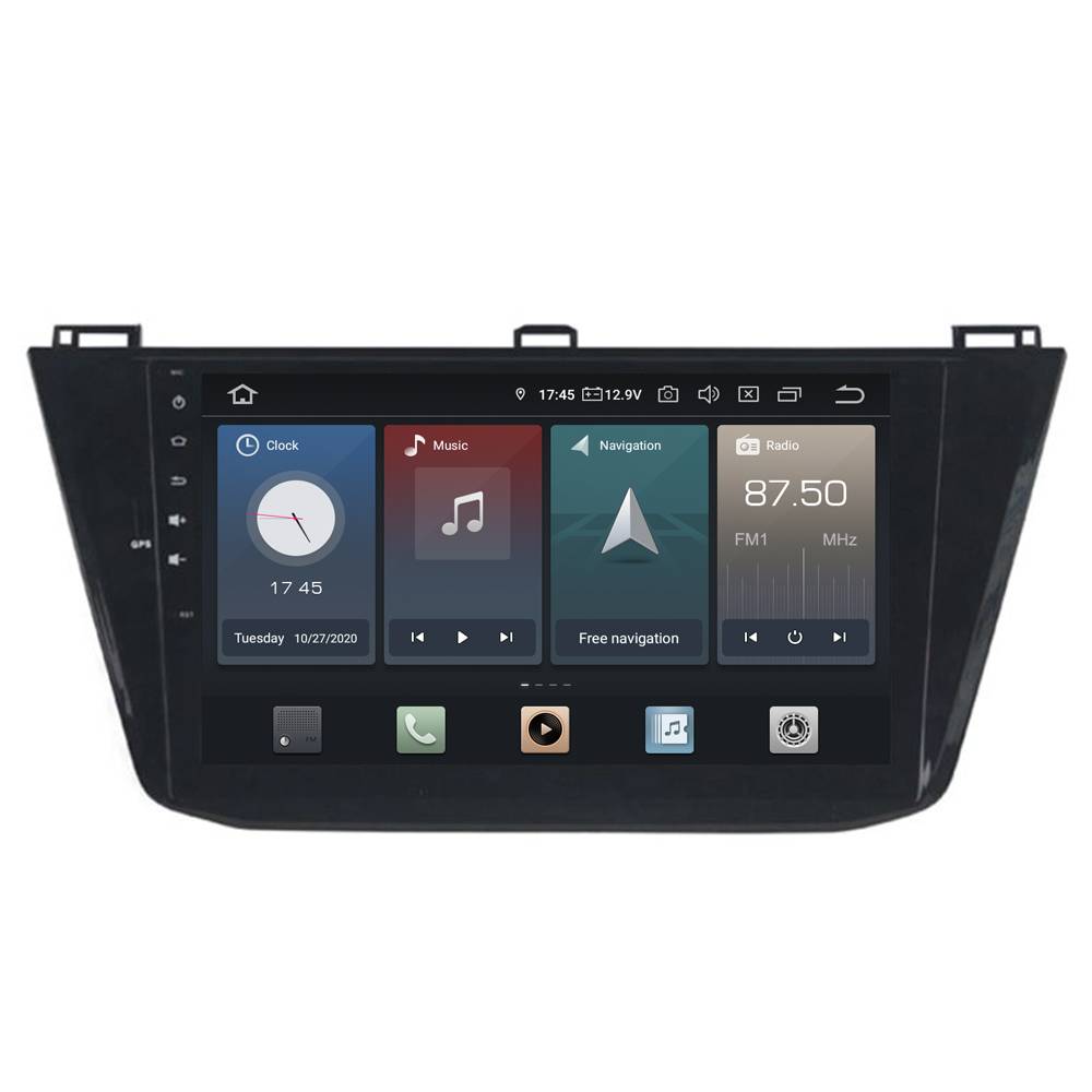 Für Volkswagen Tiguan 10" Touchscreen Android Autoradio GPS Navigation CarPlay