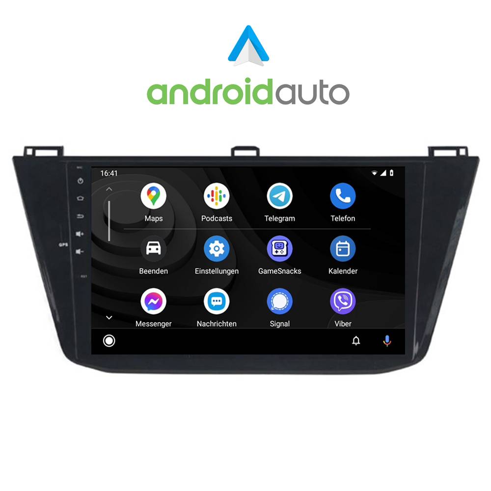 Für Volkswagen Tiguan 10" Touchscreen Android Autoradio GPS Navigation CarPlay