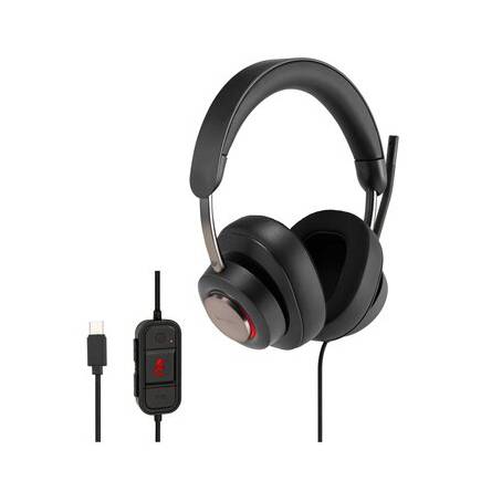 Headset H2000 PROVC USB-A USB-C Schwarz
