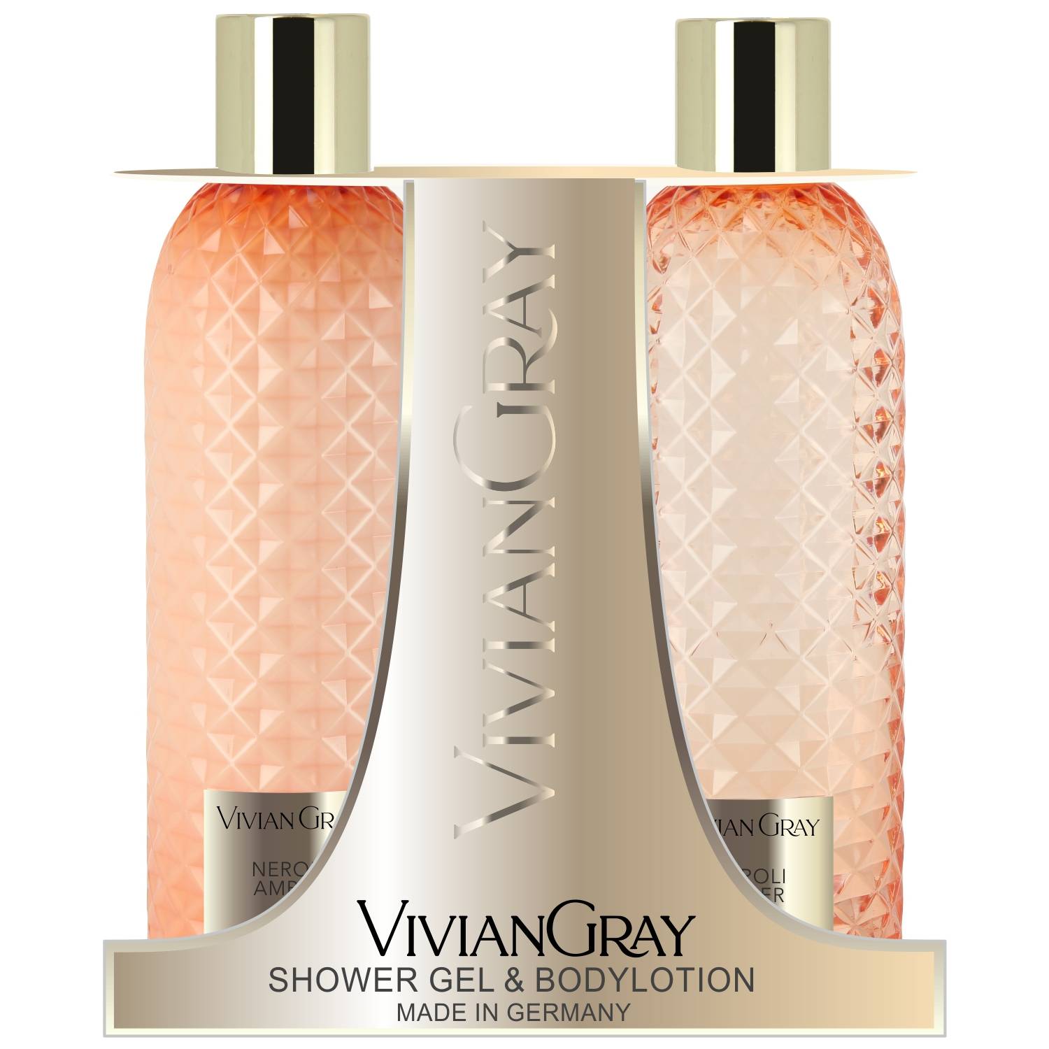 VIVIAN GRAY 3509 Duschgel & Körperlotion Gemstone, Neroli & Amber (600 ml)