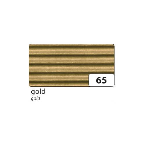 folia 741065 E-Wellpappe, 50x70cm, gold (10er Pack)