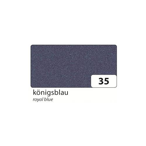 folia 23535 Moosgummi 29x40cm, 5x Farbe, königsblau (5 Bogen)