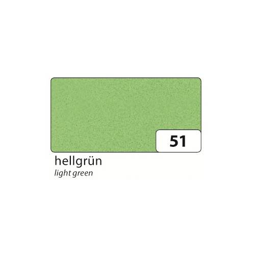 folia 23551 Moosgummi 29x40cm, hellgrün (5 Bogen)
