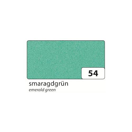 folia 23554 Moosgummi 29x40cm, smaragdgrün (5 Bogen)