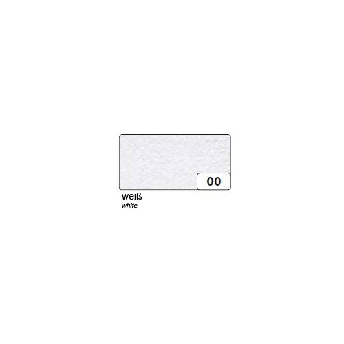 folia 520000 Bastelfilz, 150 g/m², 45 x 500 cm, weiß (5 m)