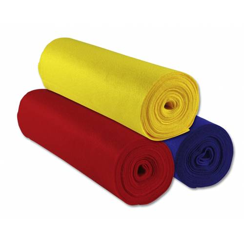 folia 520085 Bastelfilz, 150 g/m², 45 x 500 cm, schokobraun (5 m Rolle)