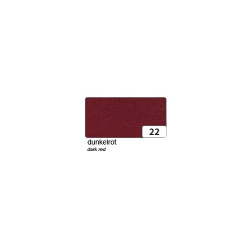 folia 520022 Bastelfilz, 150 g/m², 45 x 500 cm, dunkelrot (5 m Rolle)