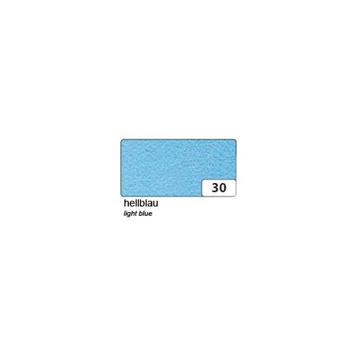 folia 520030 Bastelfilz, 150 g/m², 45 x 500 cm, hellblau (5 m)