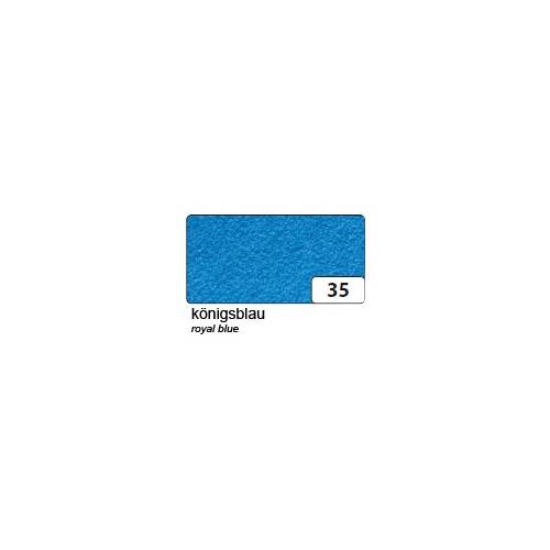 folia 520035 Bastelfilz, 150 g/m², 45 x 500 cm, königsblau (5 m)