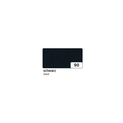 folia 520090 Bastelfilz, 150 g/m², 45 x 500 cm, schwarz (5 m)