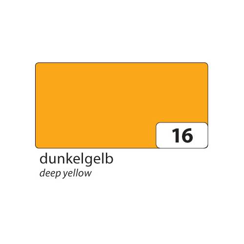 folia 6116 Fotokarton, 300 g/m², 50 x 70 cm, dunkelgelb (10 Bogen)