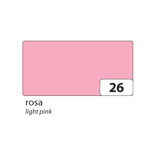 folia 67/25 26 Tonpapier 130g/m², 50x70cm, rosa (25 Bogen)