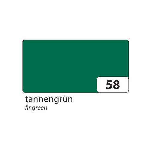 folia 67/25 58 Tonpapier 130g/m², 50x70cm, tannengrün (25 Bogen)