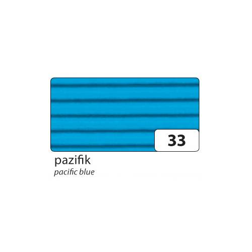 folia 741033 E-Wellpappe, 50 x 70 cm, pazifik blau (10 Blatt)