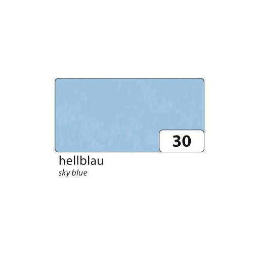 folia 825-30 Transparentpapier 42 g/m², gefalzt auf 35 x 50 cm, hellblau (25 Bogen)