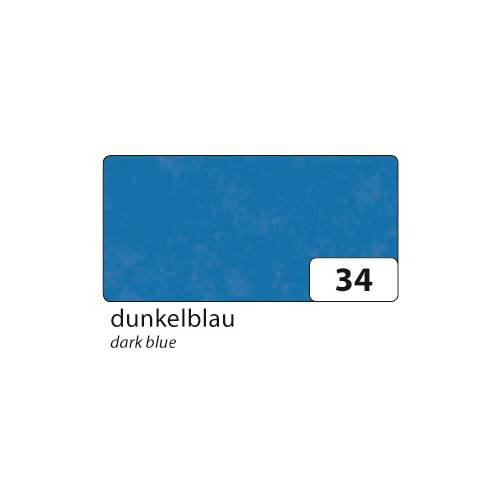 folia 825-34 Transparentpapier 42 g/m², gefalzt auf 35 x 50 cm, dunkelblau (25 Bogen)