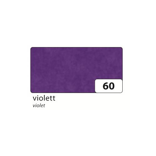 folia 825-60 Transparentpapier 42 g/m², gefalzt auf 35 x 50 cm, violett (25 Bogen)