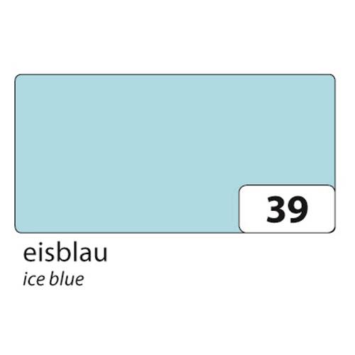 folia 67/25 39 Tonpapier 130g/m², 50x70cm, eisblau (25 Bogen)