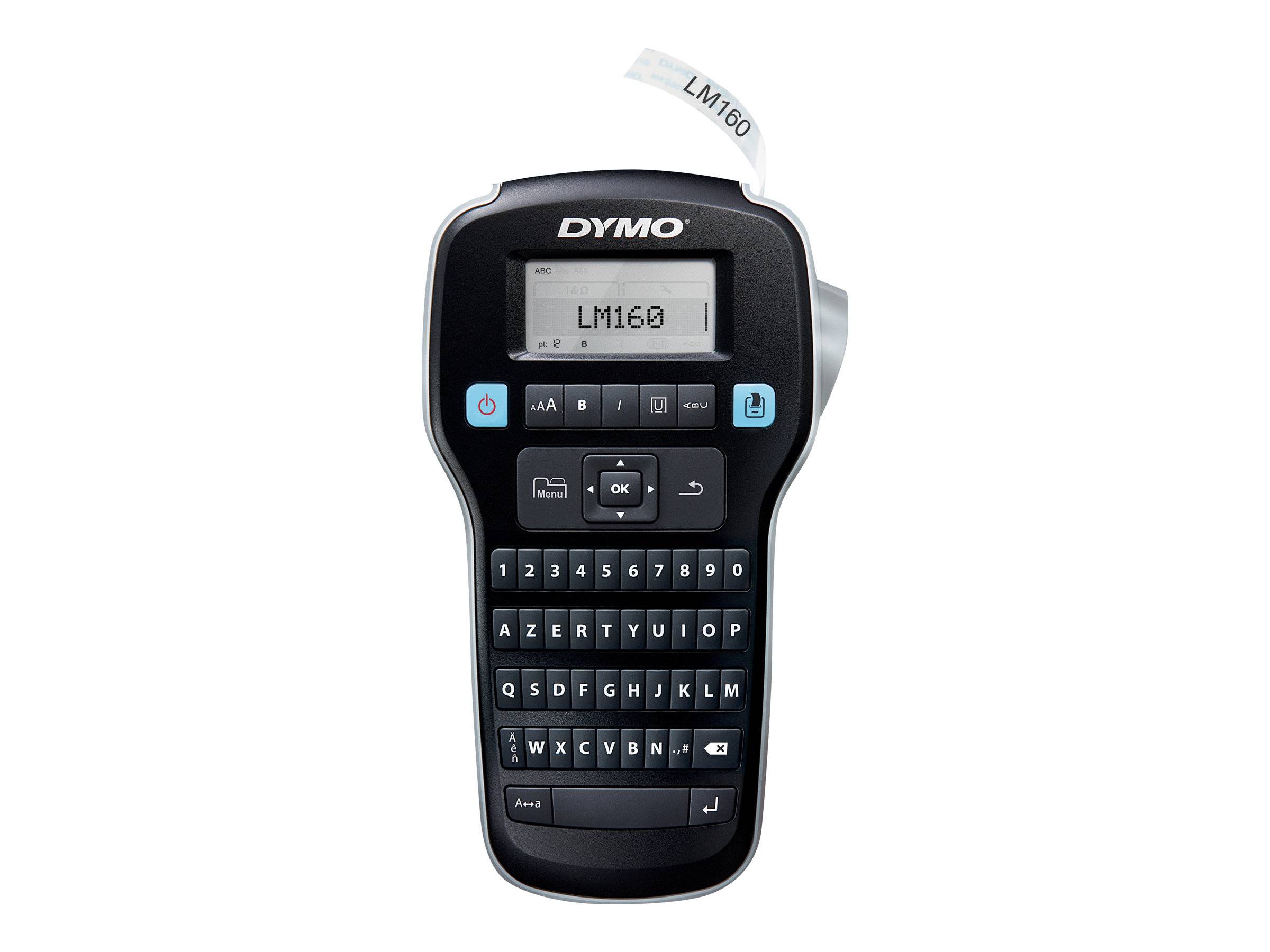 DYMO LabelManager 160 6/9/12 mm D1-Bänder Azerty