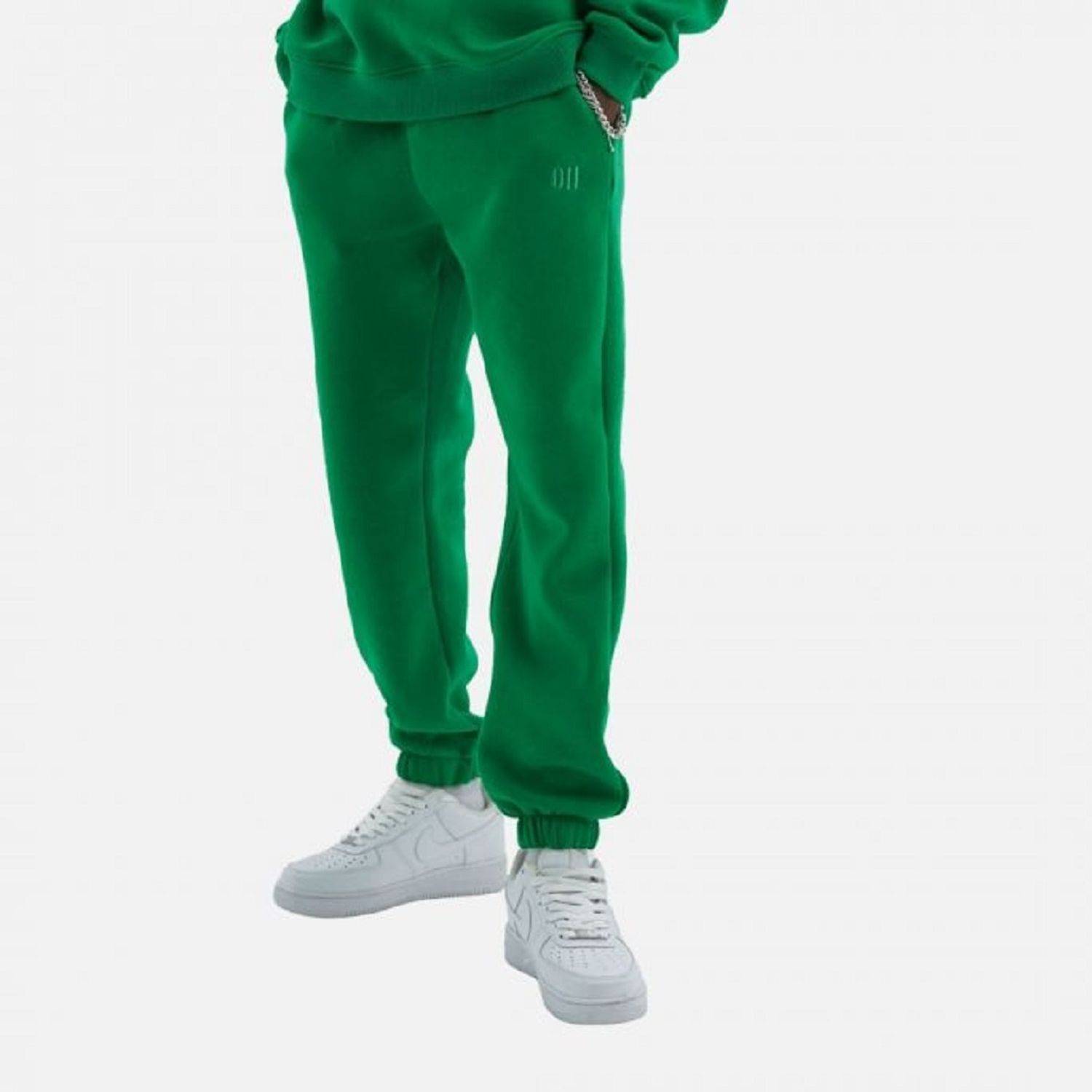 Jogger Set Jogginghose Sweatshirt Oversize M Grün