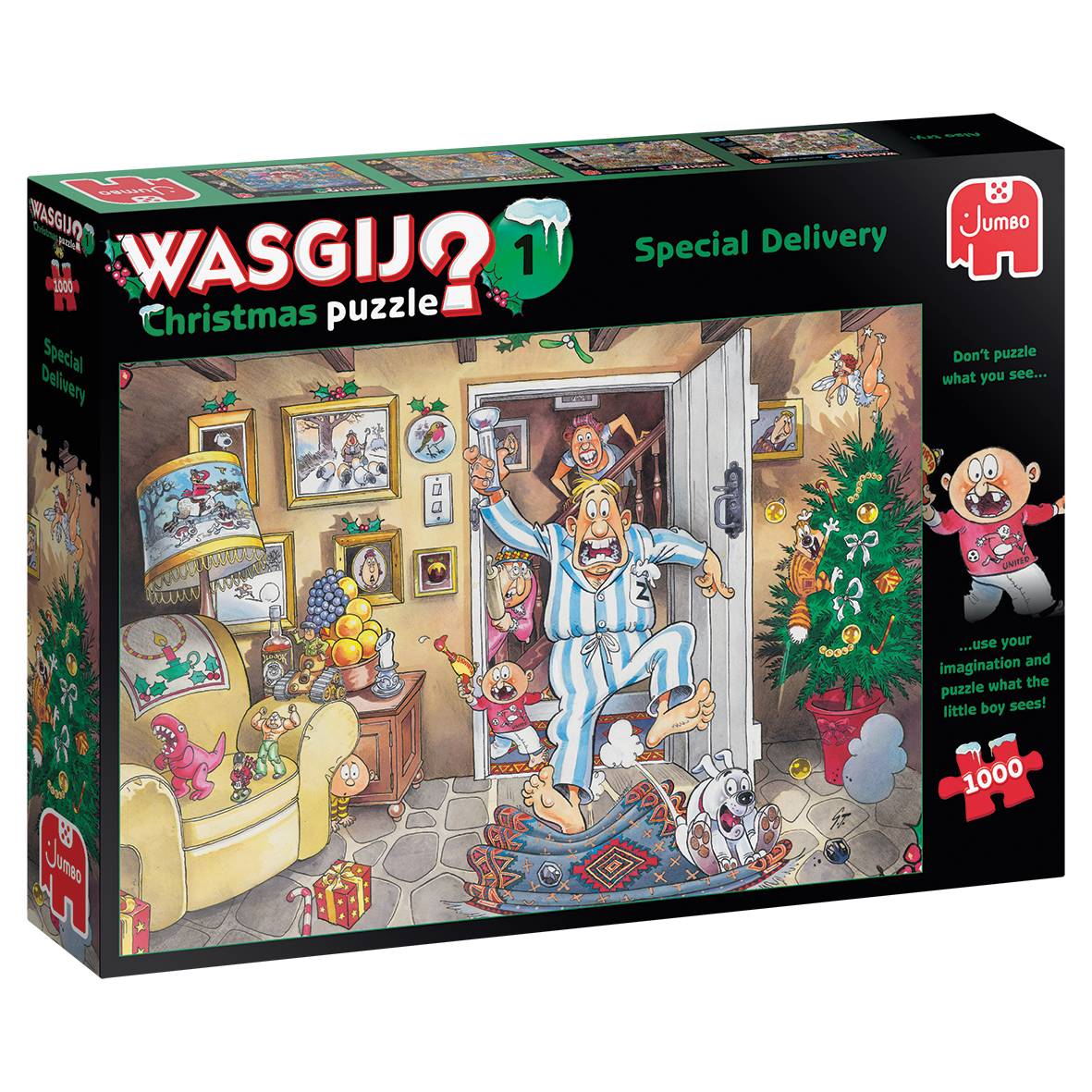 Wasgij Christmas 1 Sonderlieferung 1000 Teile Puzzle
