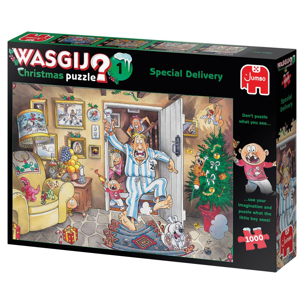 Wasgij Christmas 1 Sonderlieferung 1000 Teile Puzzle