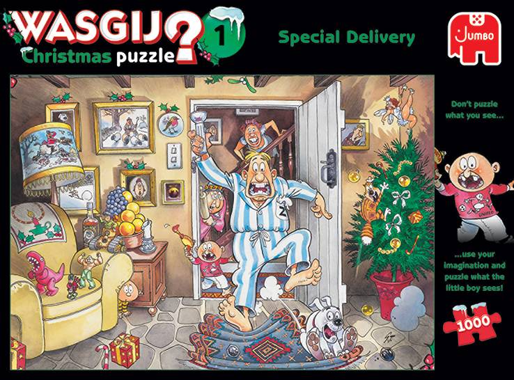 Wasgij Christmas 1 Sonderlieferung 1000 Teile Puzzle