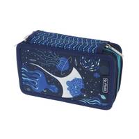 Herlitz TriCase Deep Ocean, 31 Stück(e), Blau, Weiß, Polyester, Abbildung, 190 mm, 70 mm