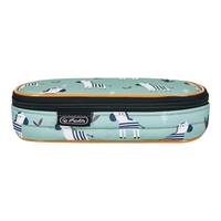 Herlitz Faulenzer Etui Crazy Zebra - Grün