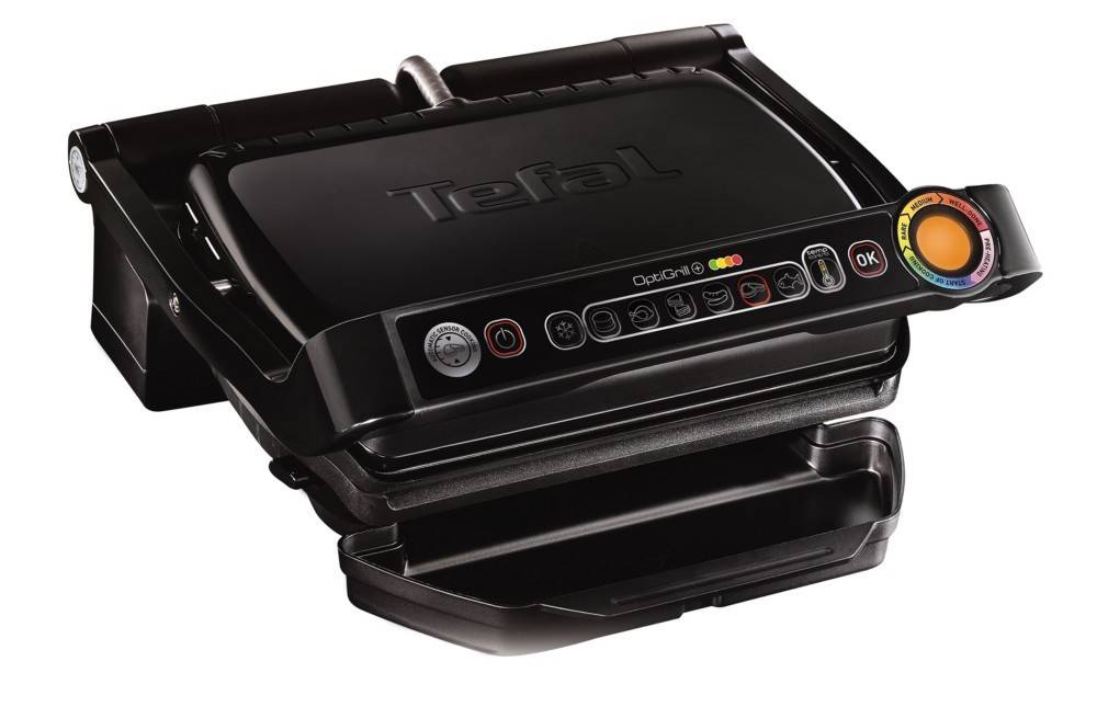 Tefal TEF Kontakt-Grill GC 7128 sw