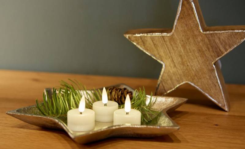 36 Stück Hellum LED-Teelicht 520118