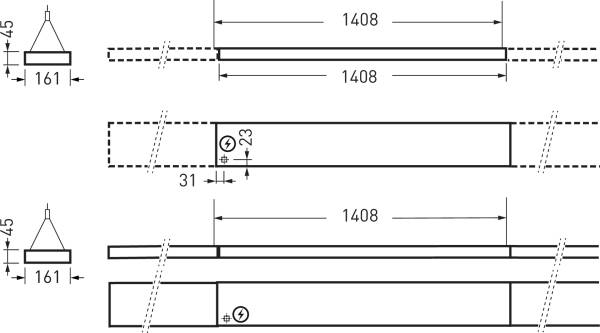 Trilux Blindmodul Opendo H-L #8045500