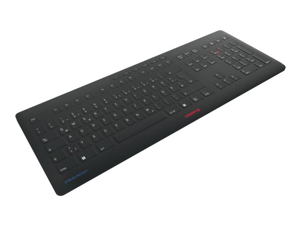 CHERRY STREAM - Tastatur - USB - Deutsch - Tastenschalter: CHERRY SX