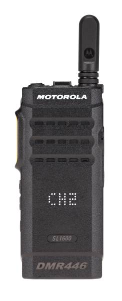 Motorola SL1600 DMR446 UHF 446MHz Batterie Antenne Gürtelclip MDH88QCP9JA2AN PMR446