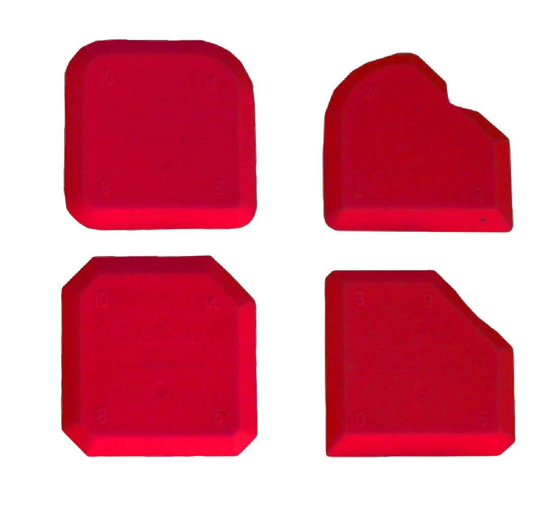 FUGEN-ASS STANDARD, Fugenglätter 4-tlg.