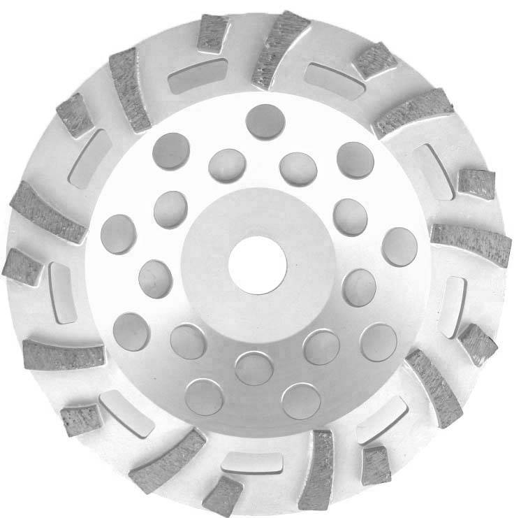 DIAMANT-SCHLEIFTELLER, Farbe, Kleber, Ø 125mm