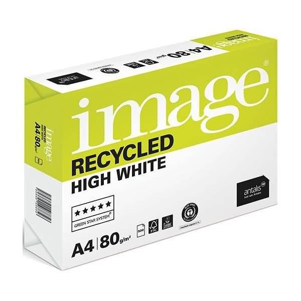 Kopierpapier Image Recycled High White 80g/qm A4 VE=500 Blatt