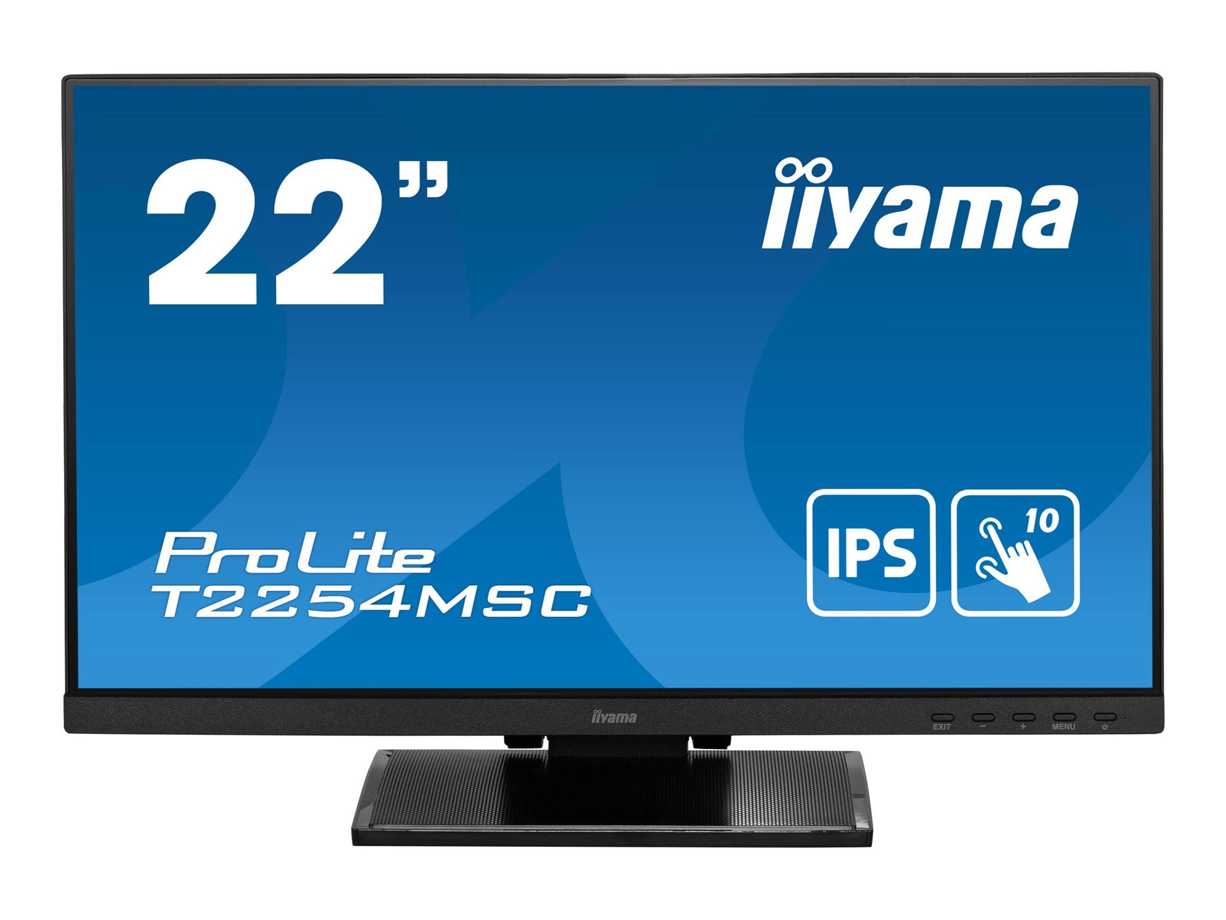 iiyama ProLite T2254MSC-B1AG - LED-Monitor - 55.9 cm (22"")