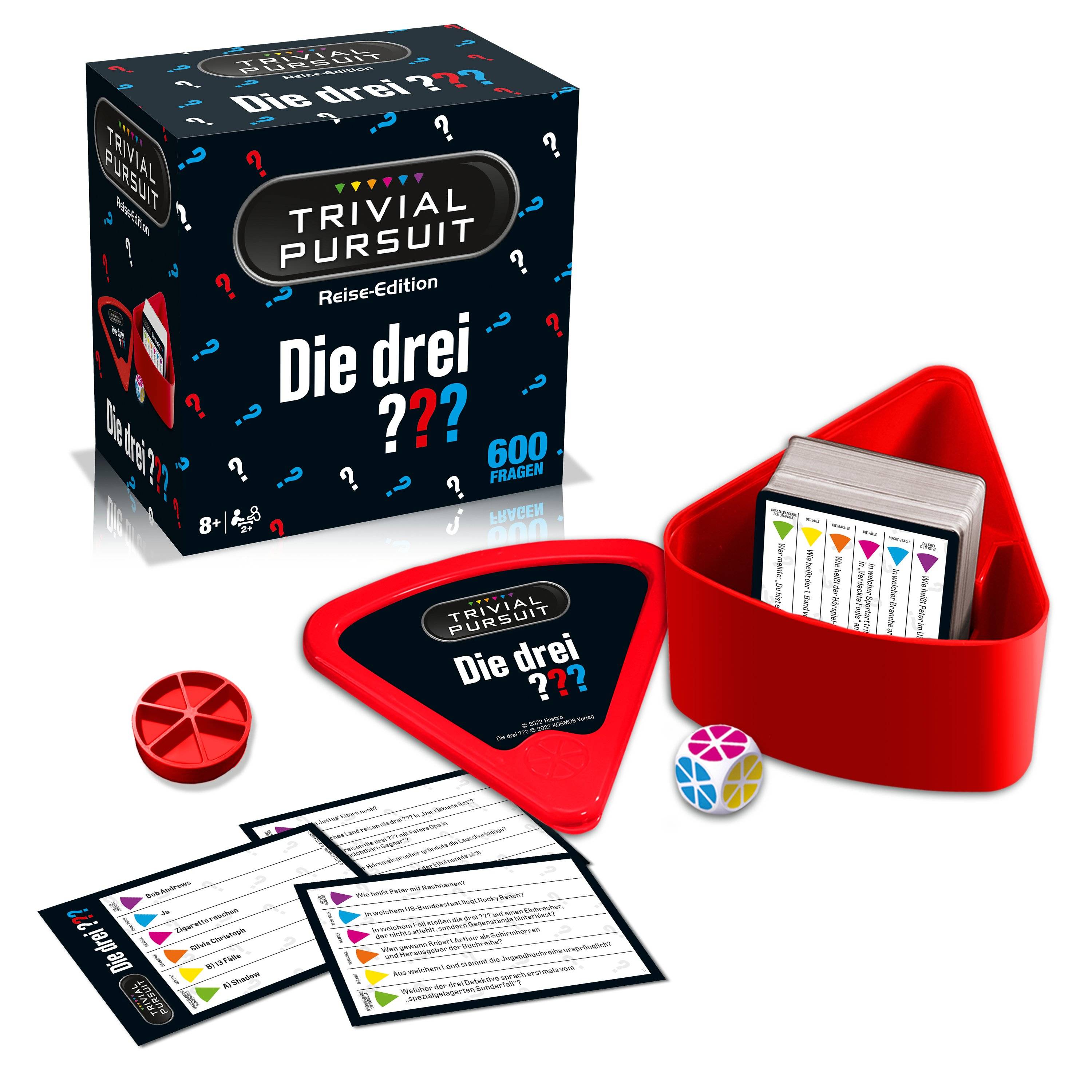 Trivial Pursuit - Die Drei ??? Fragezeichen Wissensspiel Quiz Ratespiel Gesellschaftsspiel deutsch