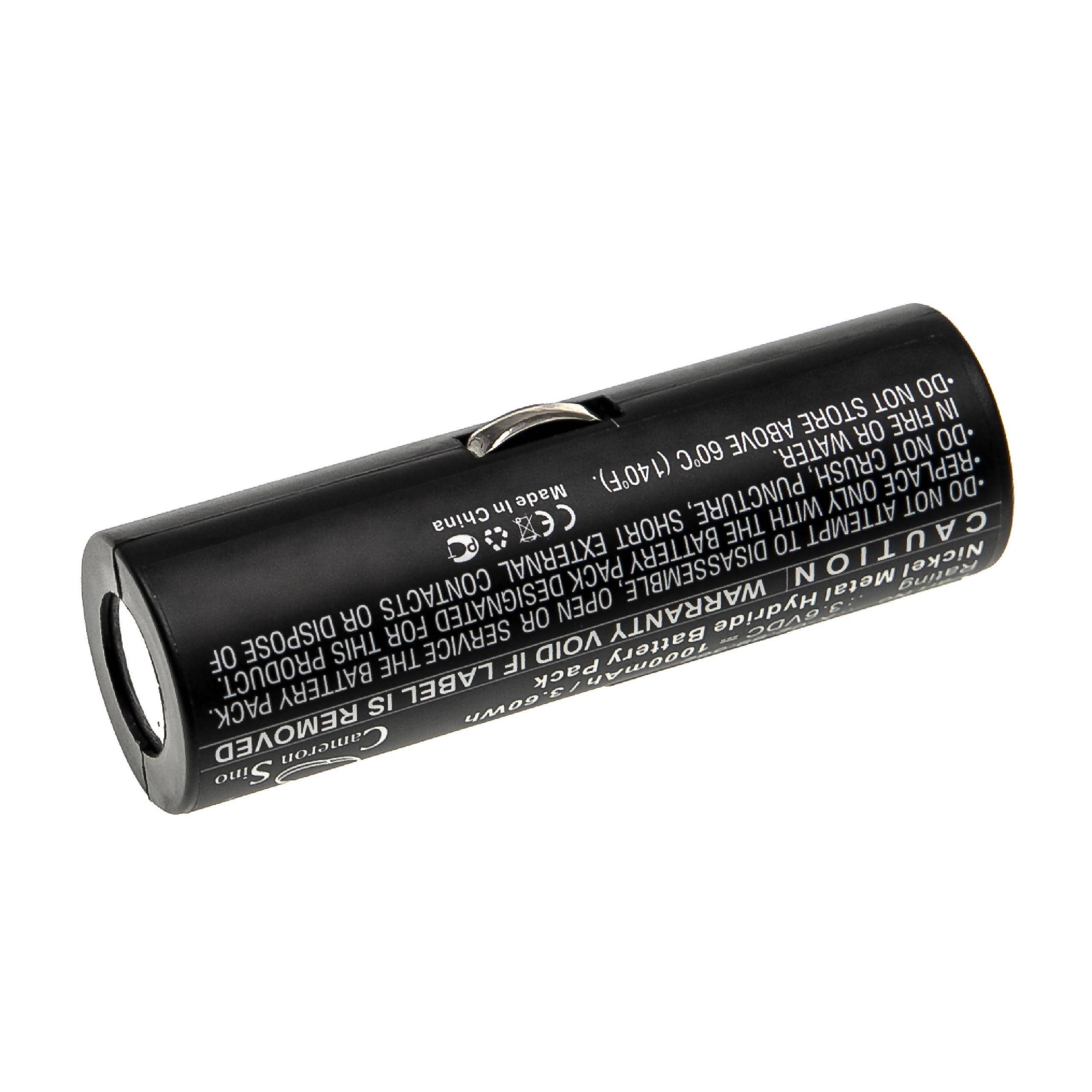 Medizintechnik-Akku als Ersatz für Heine BATT/110904-A1, X-02.99.380 - 1000mAh, 3,6V, NiMH