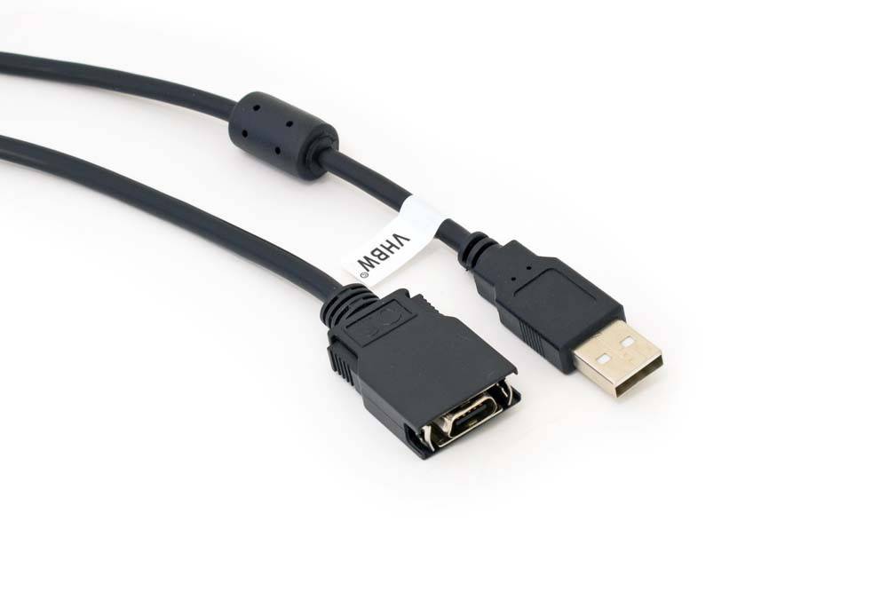 USB Programmierkabel für Funkgerät wie Omron CS1W-CN226, CS1W-CS114, USB-CN226 schwarz