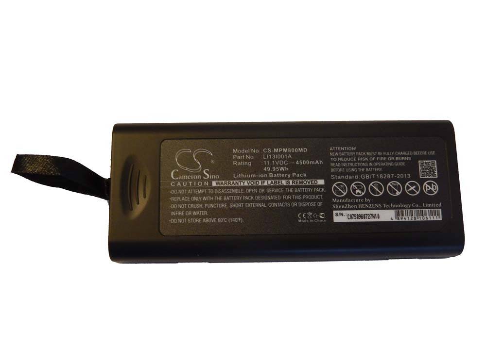 Medizintechnik-Akku als Ersatz für Mindray LI13I001A - 4500mAh, 11,1V, Li-Ion