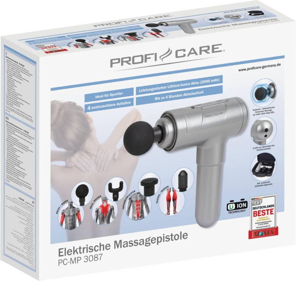 PROFI CARE Massagepistole PC-MP 3087 si