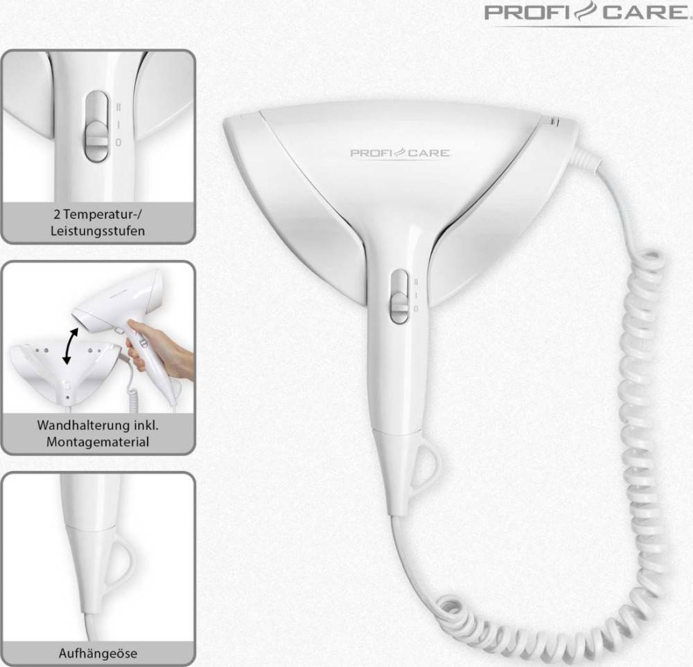 PROFI CARE Haartrockner PC-HT 3044 ws