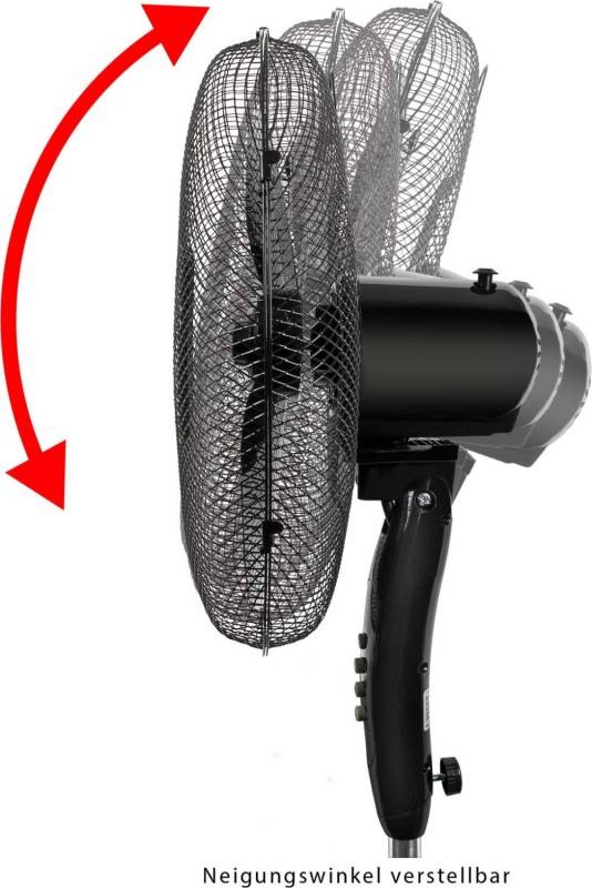 3 Stück CTC Clatronic Standventilator CTC VL3603 S sw