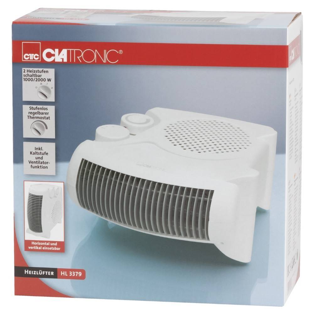 CTC Clatronic Heizlüfter CTC HL 3379 ws