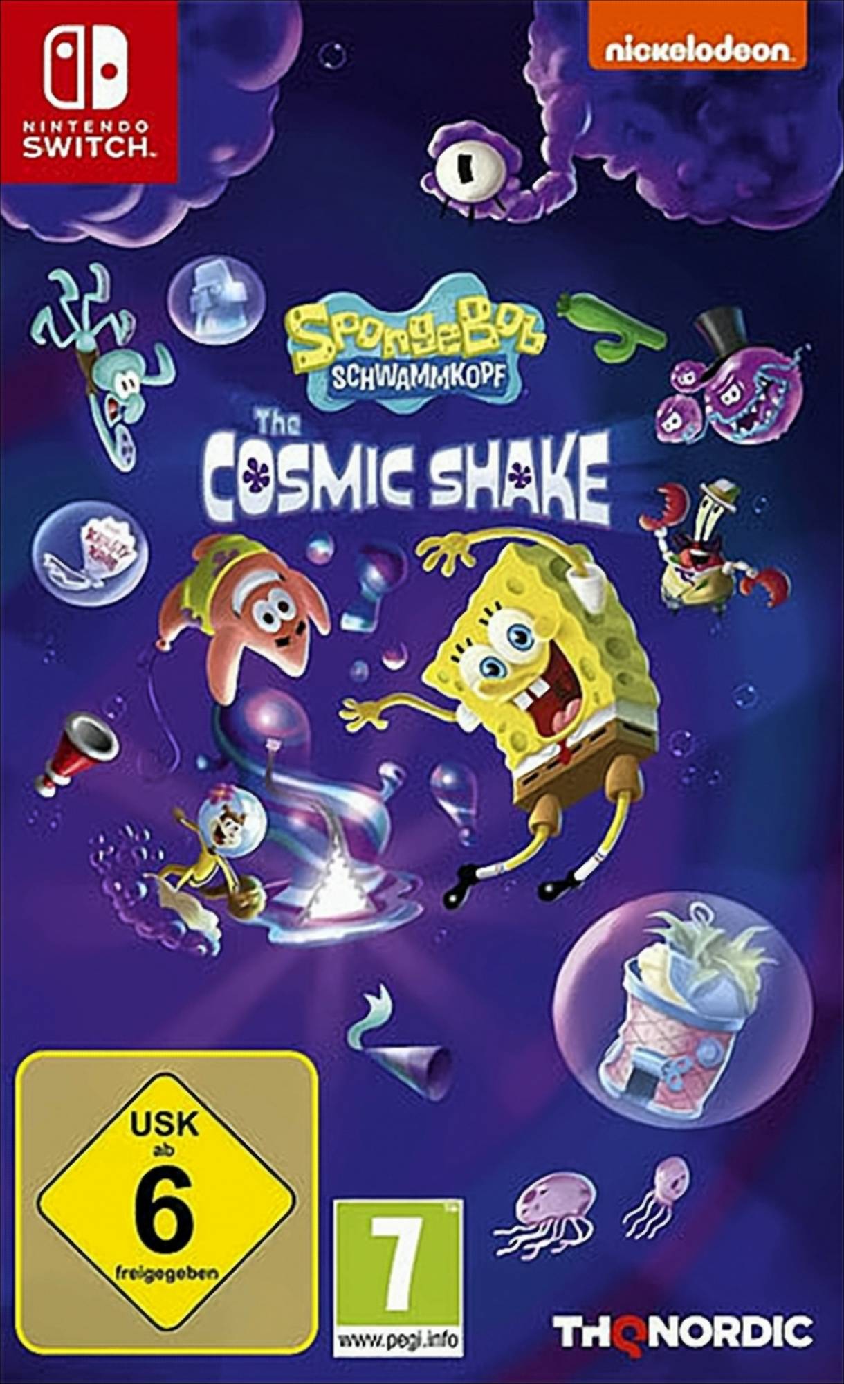 SpongeBob - Cosmic Shake Switch NSWITCH Neu & OVP