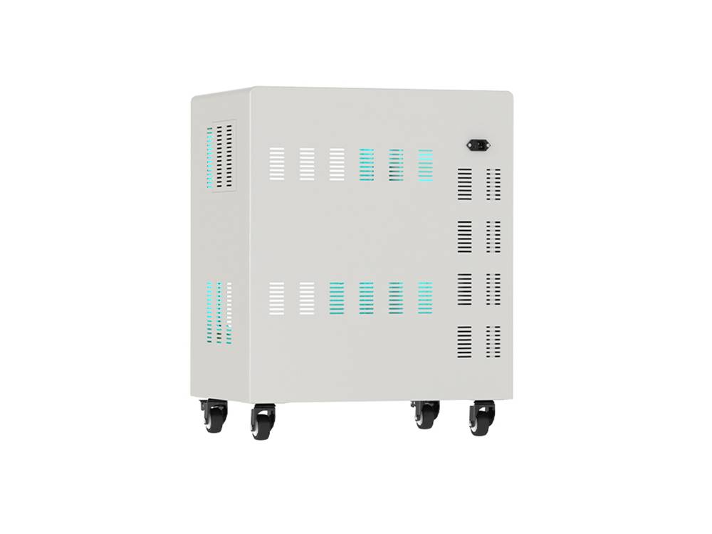 Good Connections® ANTARES PRO T20C Ladewagen bis 11", USB-C™, 30W Port, PD3.0, UVC-Desinfektion, grau