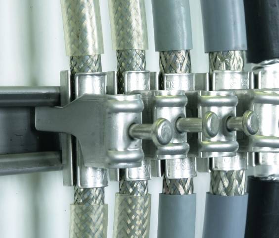 DEHN Schirm-Anschlussklemme SAK 10 AS V4A